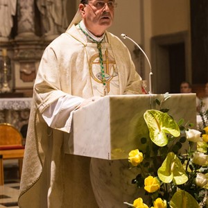 Mons. Ivan Šaško, pomoćni biskup zagrebački, na proslavi svetkovine sv. Franje Ksaverskog u Zagrebu